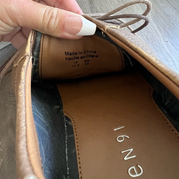 Mens brown loafers - Picture 8 of 8